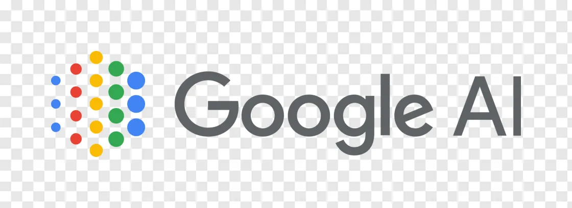 Google AI Logo Icon With Text