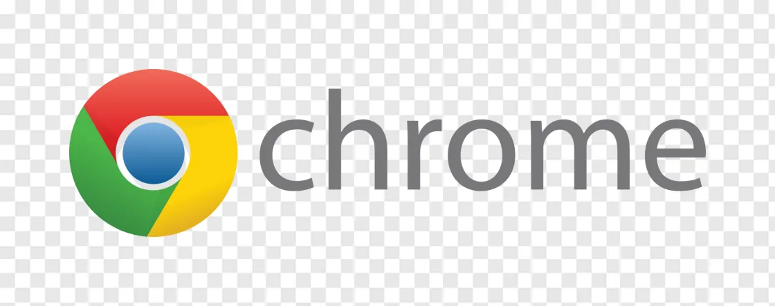 Google Chrome Icon With Text