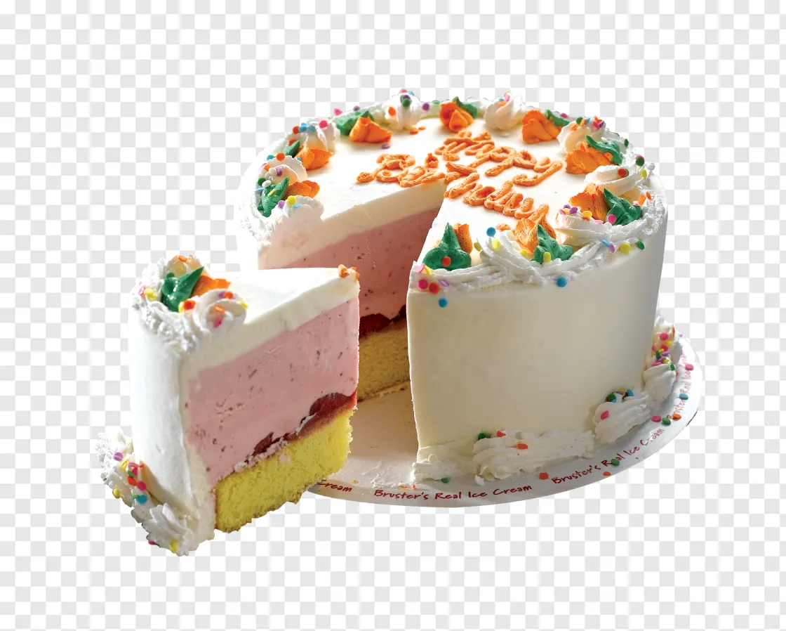 White Birthday Cake