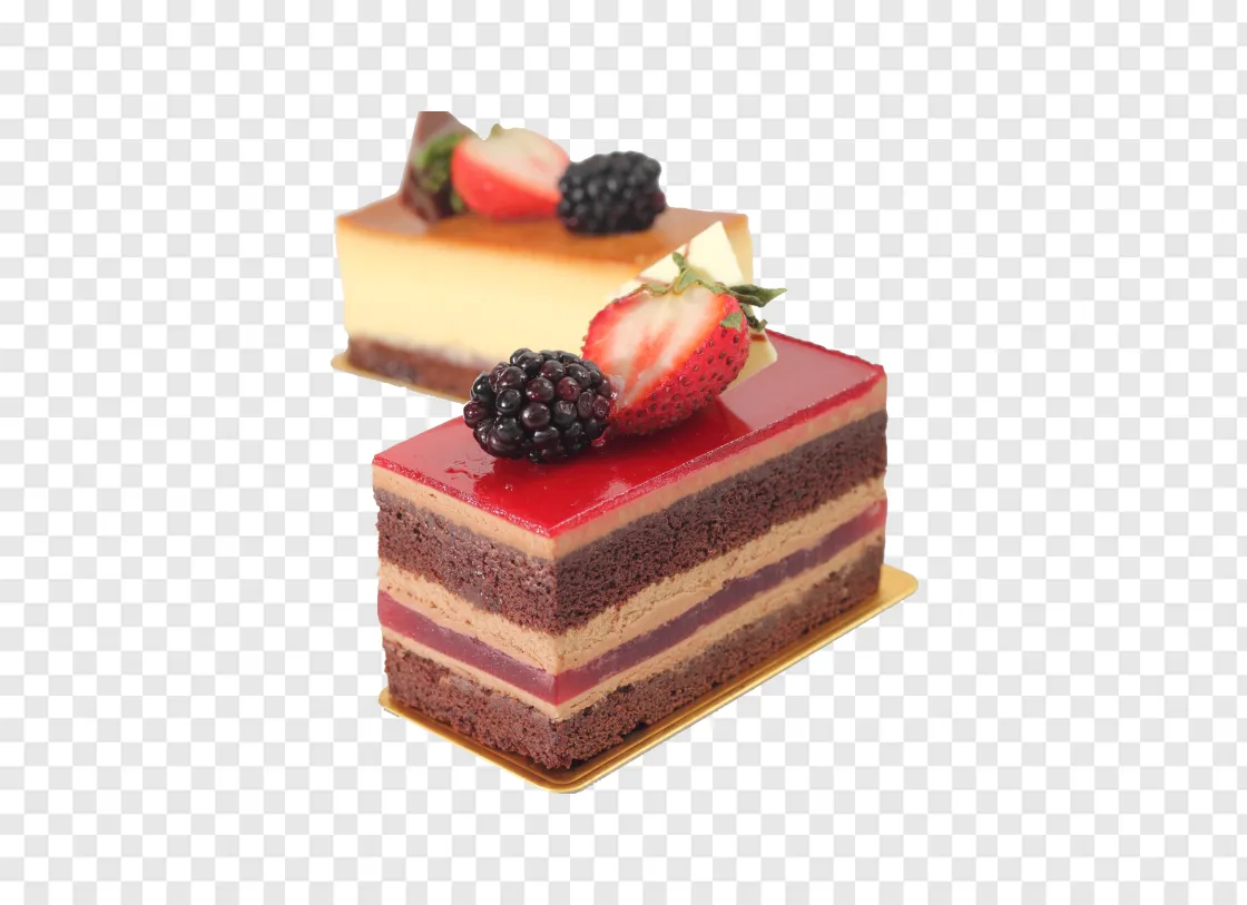Raspberry Slice Cake