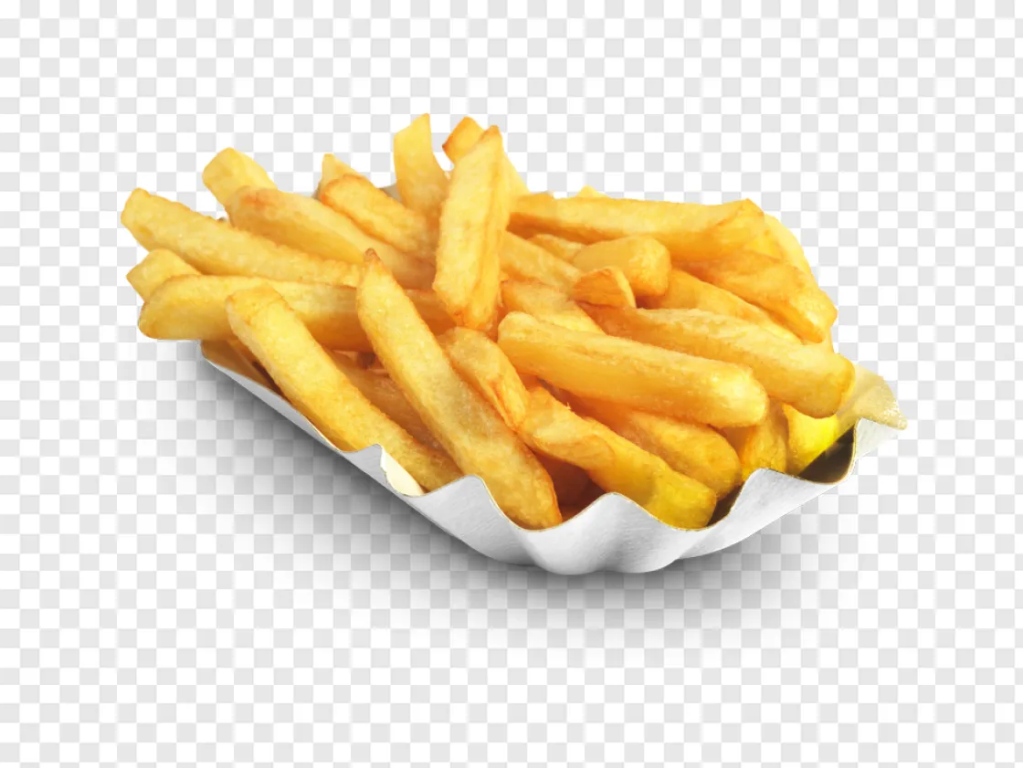 French Fries On Plate