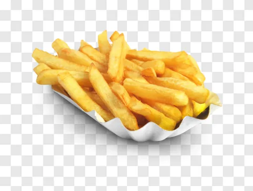 French Fries On Plate