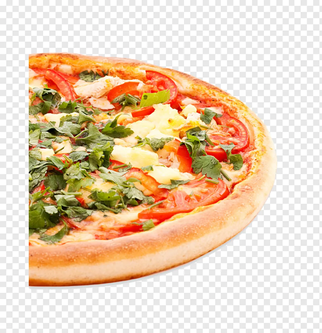 Tomato And Cheese Pizza