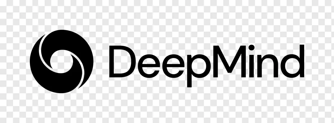 Google DeepMind Dark Logo With Text