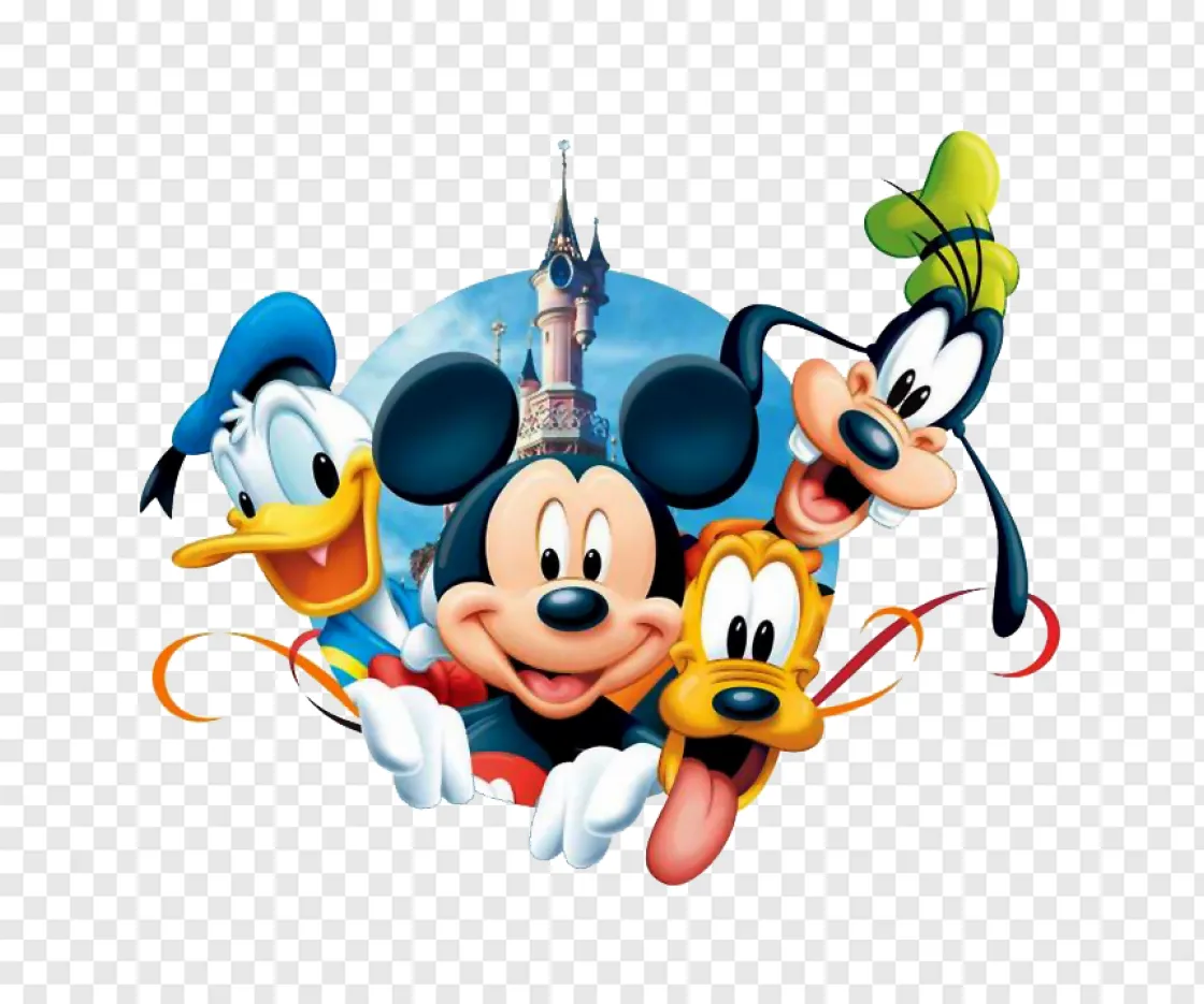 Donald Duck,mickey Mouse And Goofy Disney