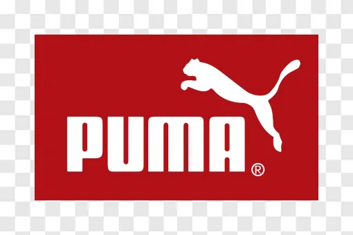 Puma Red Sticker Logo