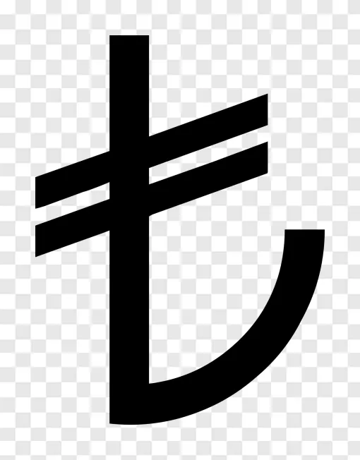 Turkish Lira TL Logo