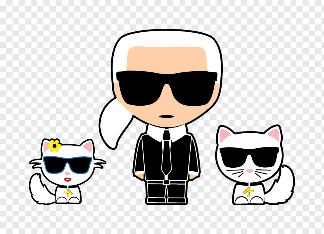 Karl Lagerfeld & Cats