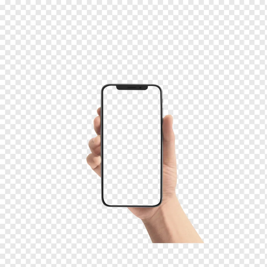 Hand Holding Phone