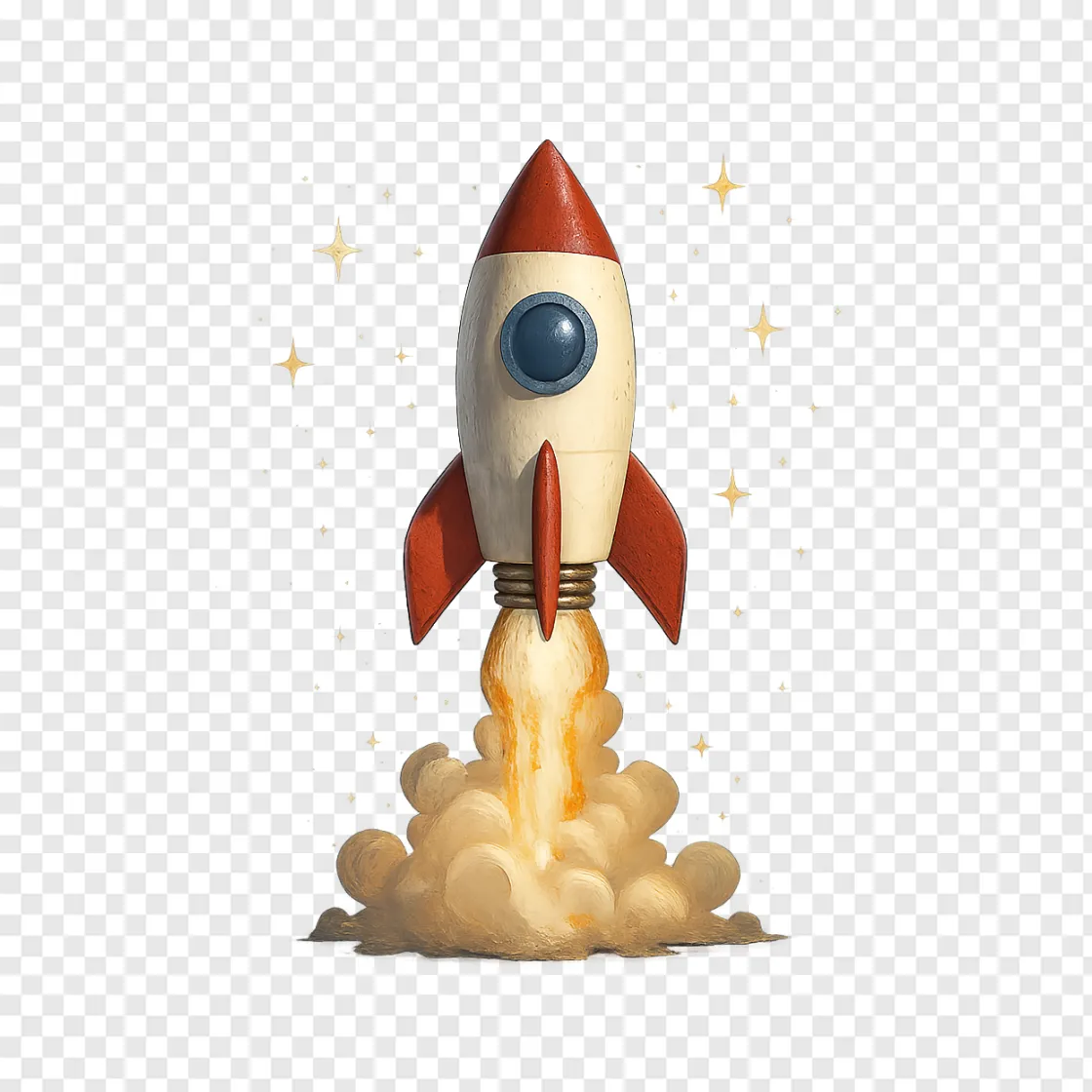 Rocket Launch PNG For SpaceX Missions