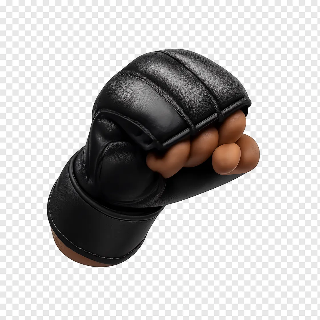 MMA Fighting Glove PNG Transparent Background