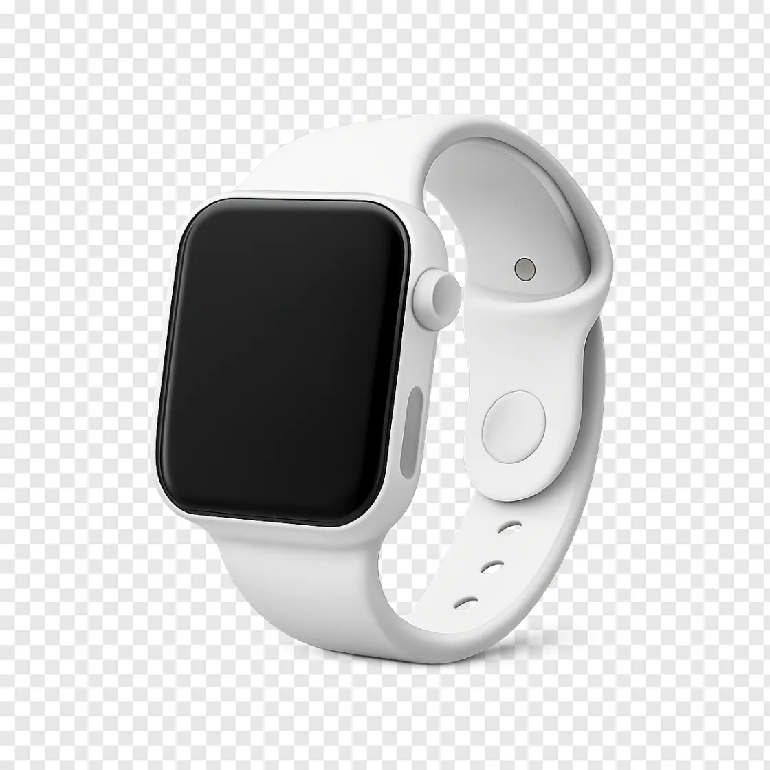 Ceramic Smartwatch PNG Transparent Image