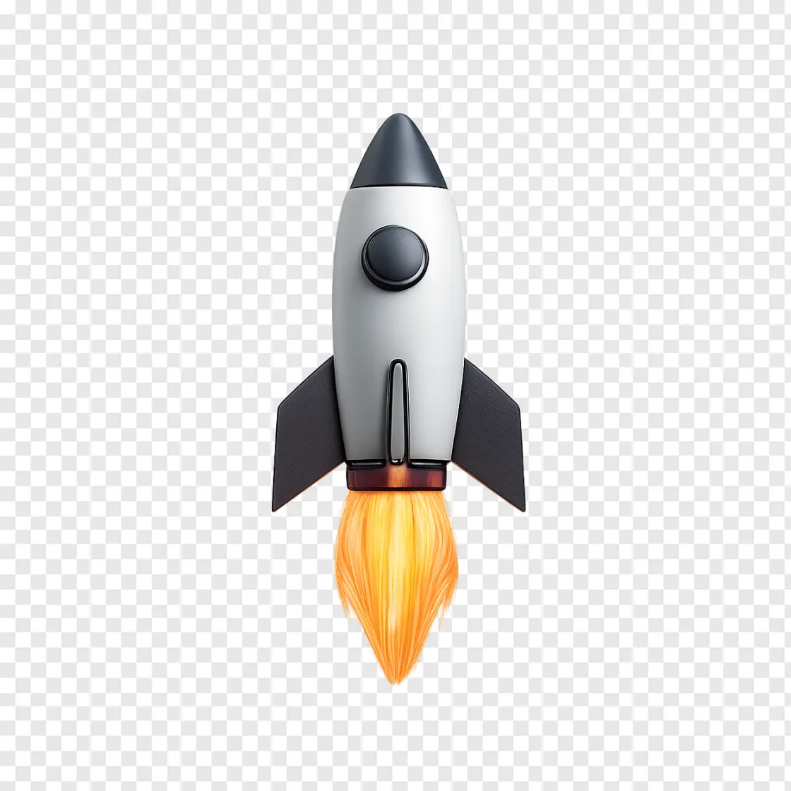 Rocket Launch PNG Transparent Image