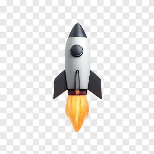 Rocket Launch PNG Transparent Image