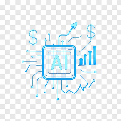 AI Financing And Technology Investment PNG Graphic