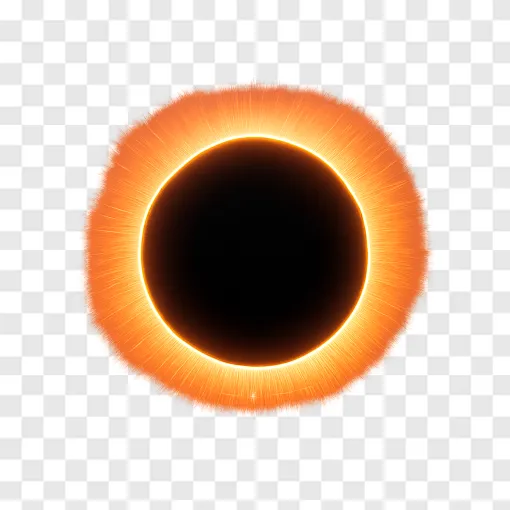 Total Solar Eclipse PNG Image For Design