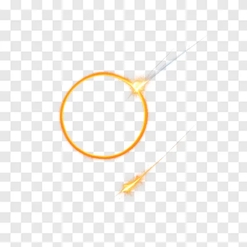 Solar Eclipse And Meteor Shower Transparent PNG
