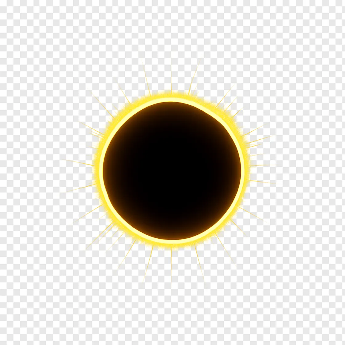 Solar Eclipse PNG Image For Free Download