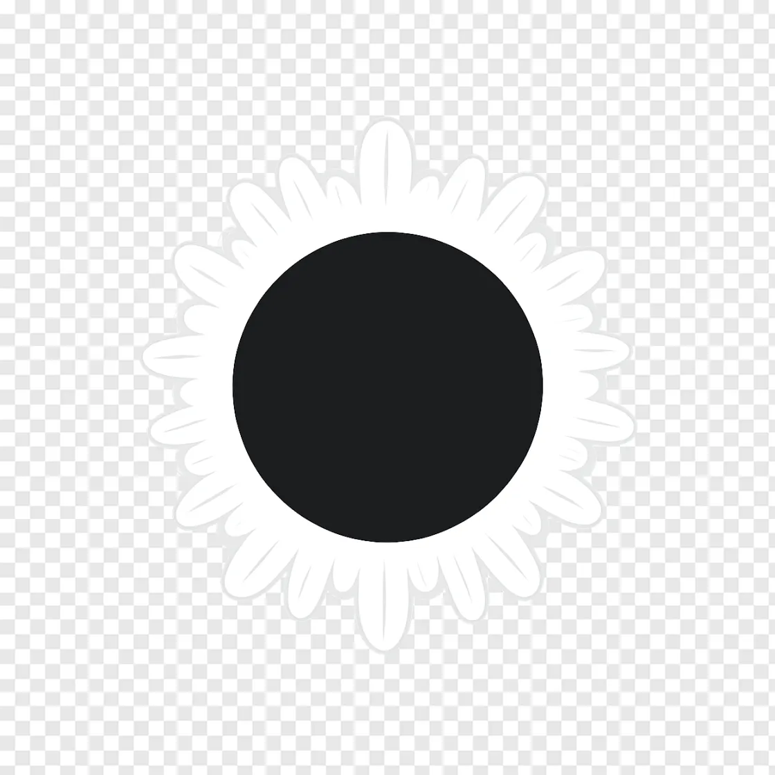 Total Solar Eclipse PNG Image For Design