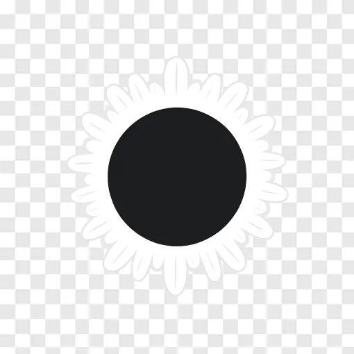 Total Solar Eclipse PNG Image For Design