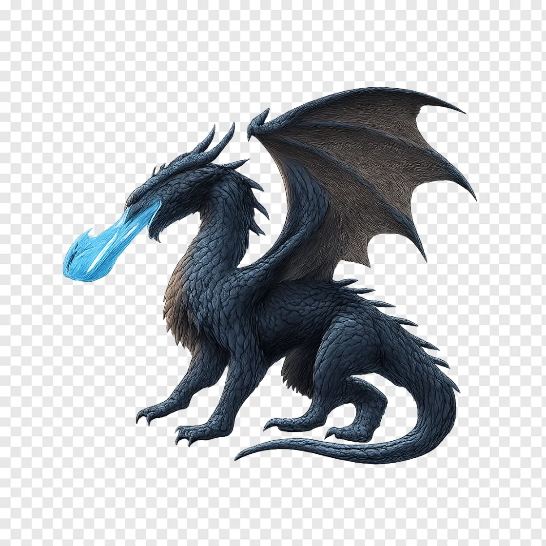 Fantasy Dragon PNG Image With Transparent Background