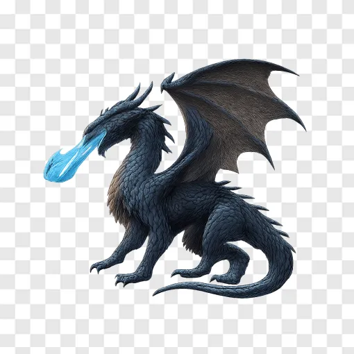Fantasy Dragon PNG Image With Transparent Background