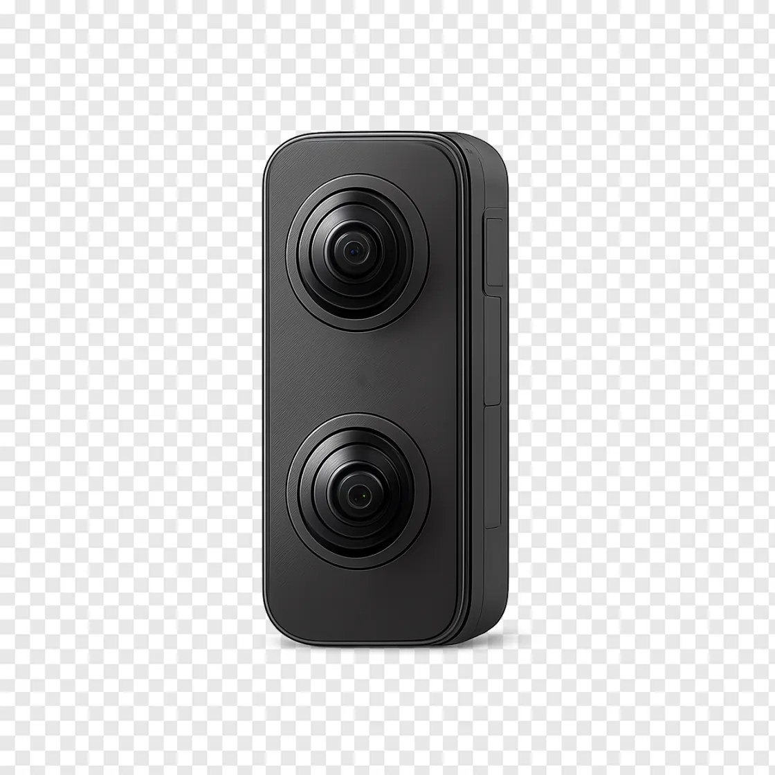 Insta360 Action Camera PNG Image For Tech Designs