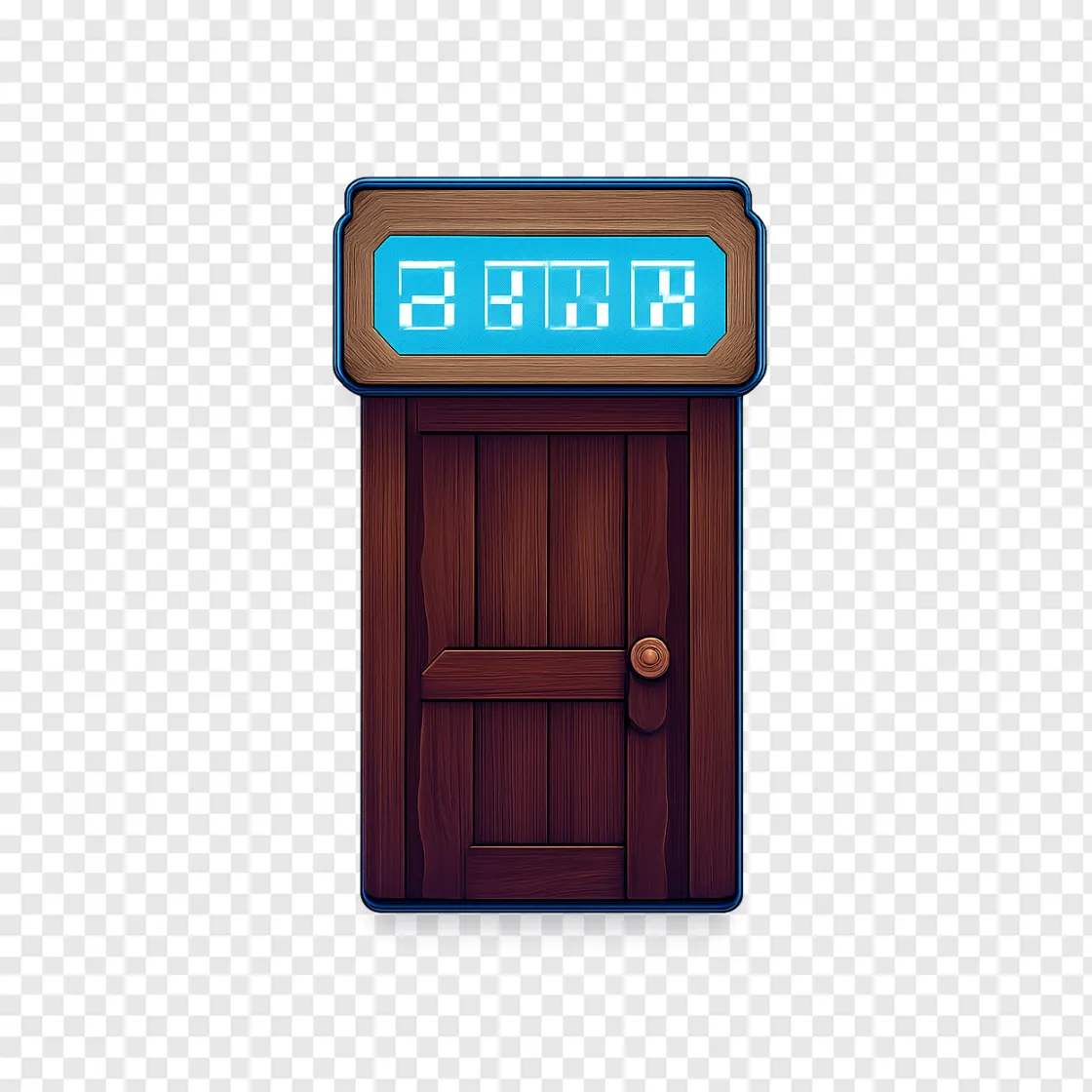 Doors Game Asset PNG Transparent Image