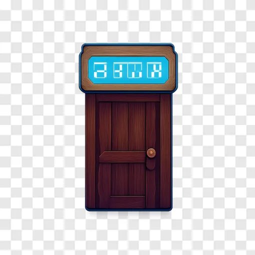 Doors Game Asset PNG Transparent Image