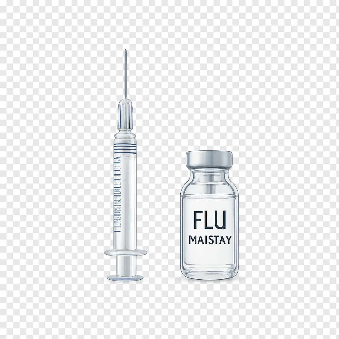 Flu Shot Vaccine Medical Icon PNG