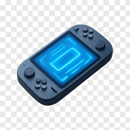 SteamOS Gaming Console PNG Transparent Image