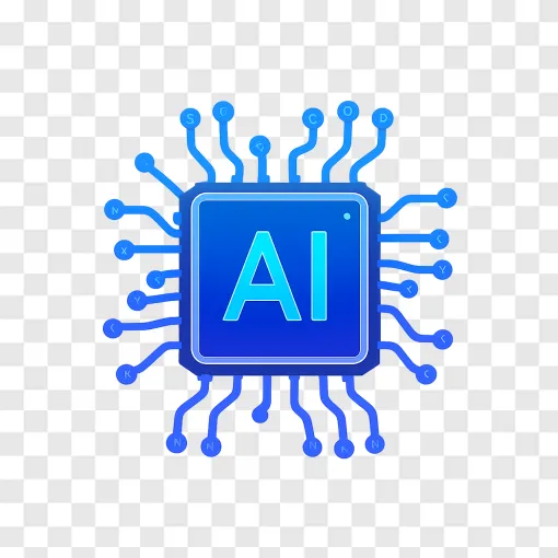 AI Microchip Technology PNG Image For Tech Design