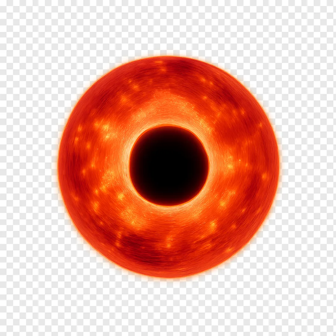 Black Hole Star Transparent PNG Image
