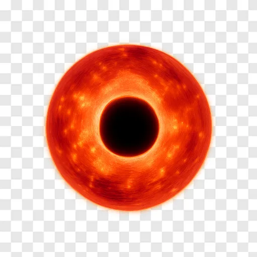 Black Hole Star Transparent PNG Image