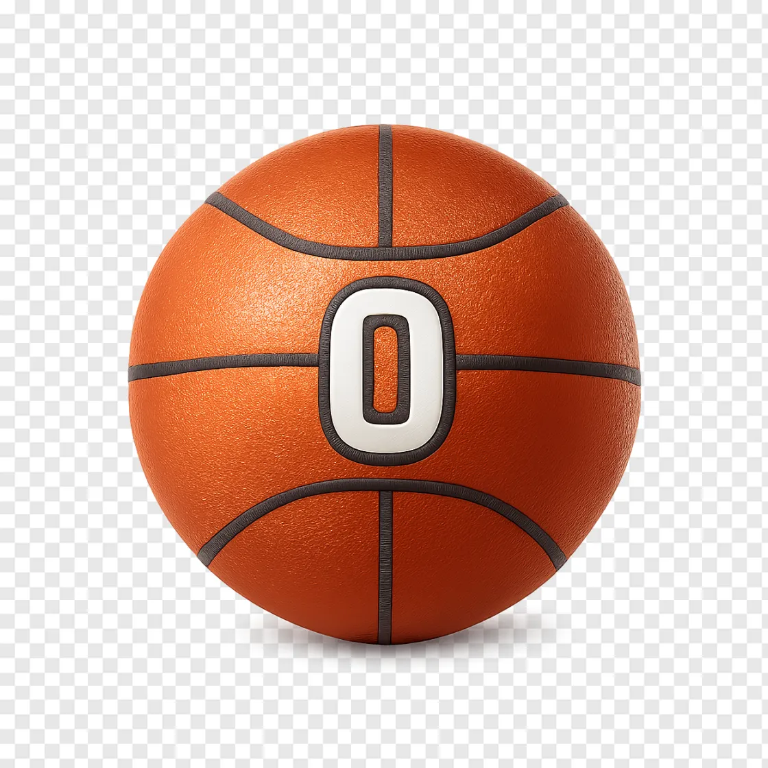 Basketball PNG Graphic For Sports Tributes