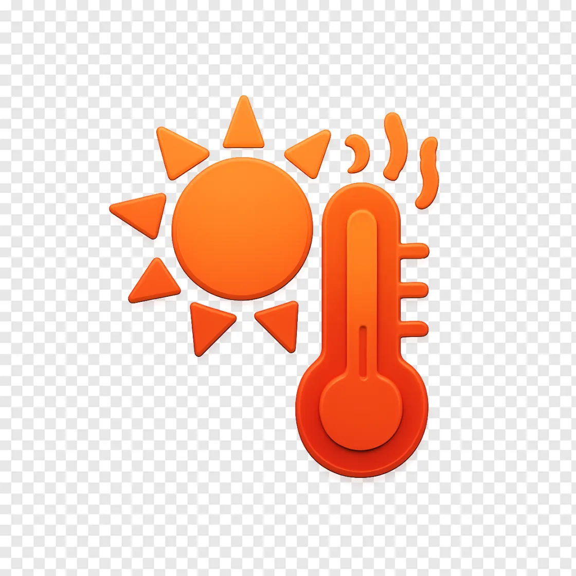 Extreme Heat Record PNG Transparent Background