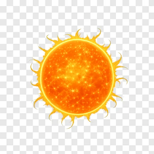 Sun PNG Image With Transparent Background