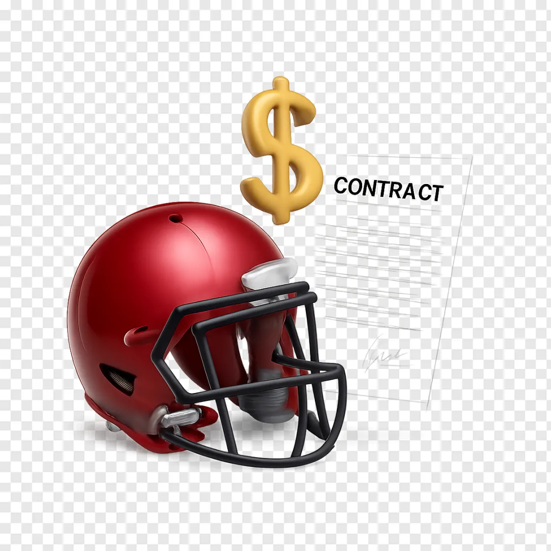 NFL Football Contract PNG Transparent Image