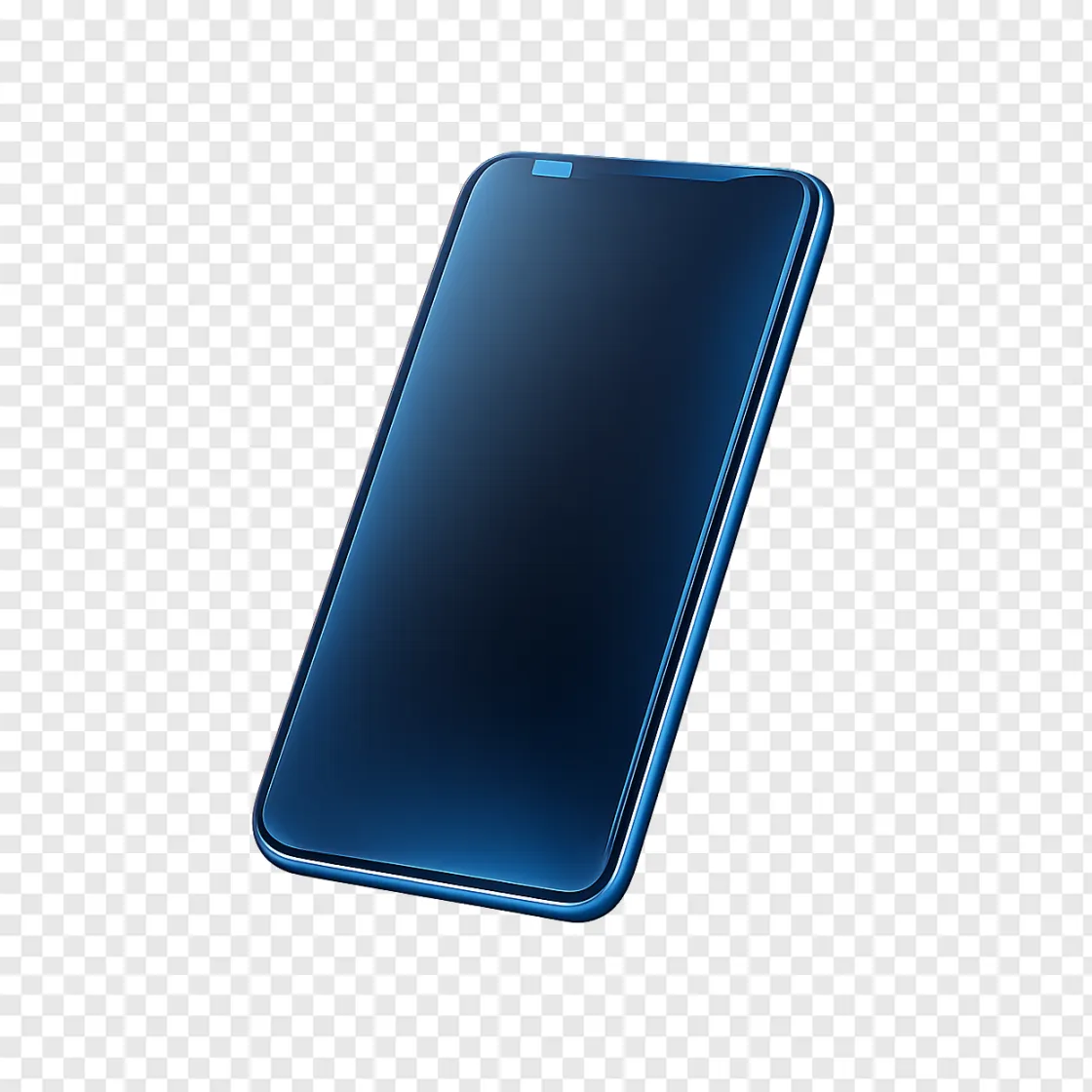 Futuristic Smartphone Mockup PNG For Tech Designs