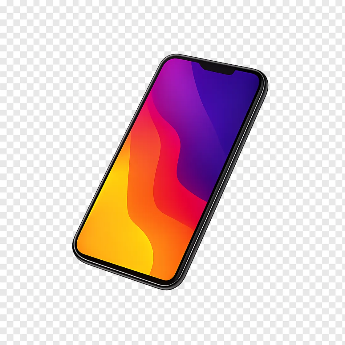 Modern Smartphone PNG Image For Tech Designs