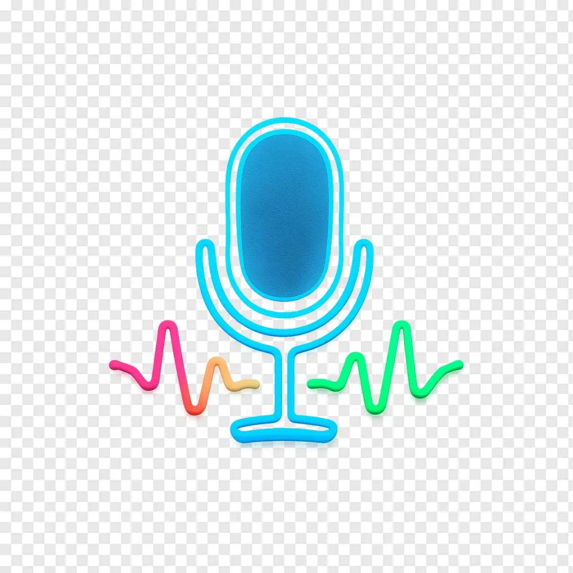 Siri Voice Assistant Icon PNG Transparent Background