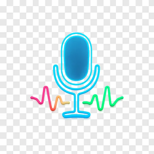 Siri Voice Assistant Icon PNG Transparent Background