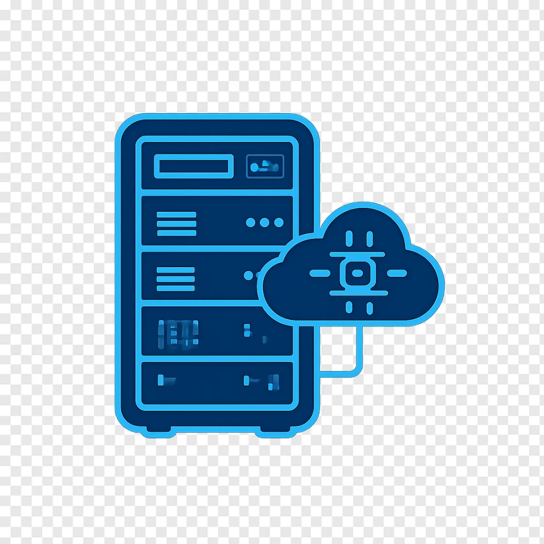 AI Server And Cloud Computing PNG Image