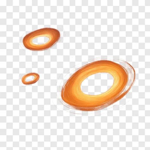 Supermassive Black Holes PNG Space Image