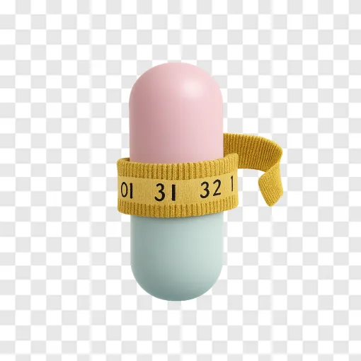 Weight Loss Pill PNG Transparent Image
