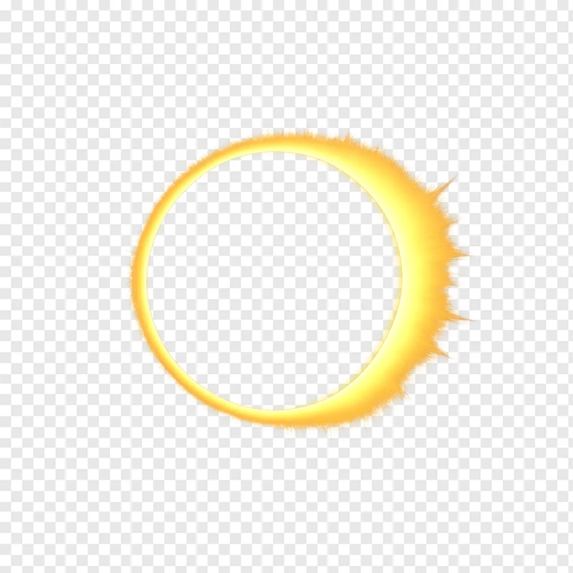 Partial Solar Eclipse PNG Image For Education And Design
