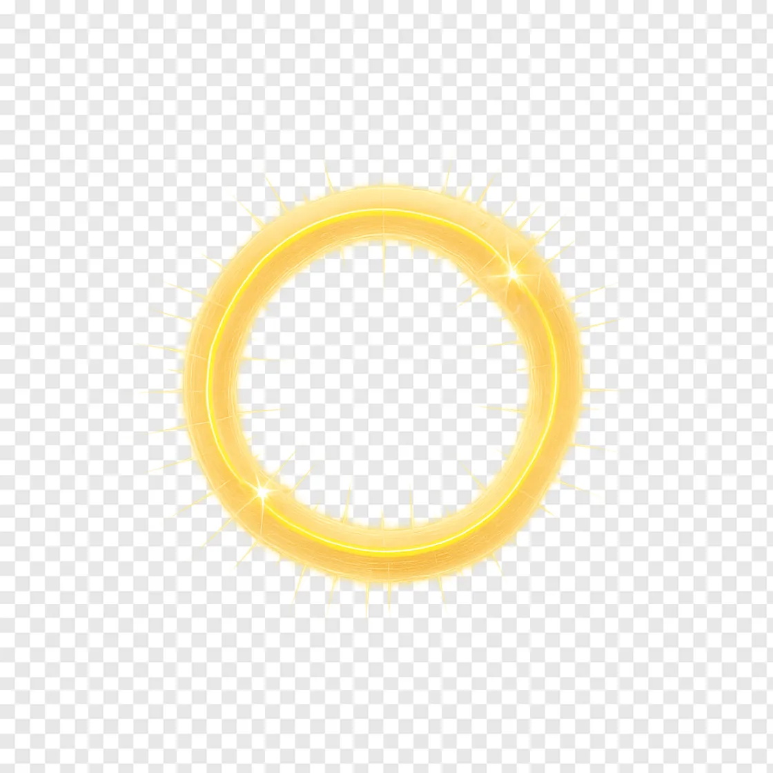 Divine Halo PNG Transparent Background
