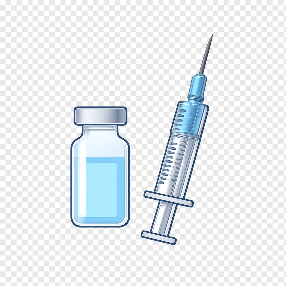 Flu Vaccine PNG Vector Transparent Background