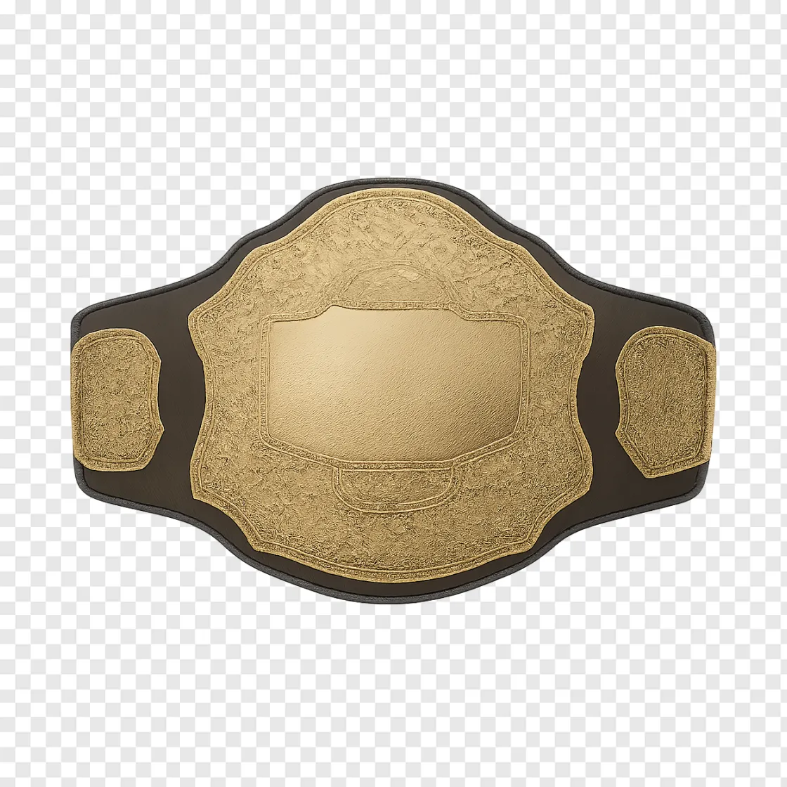 UFC Championship Belt PNG Image For Sports Design