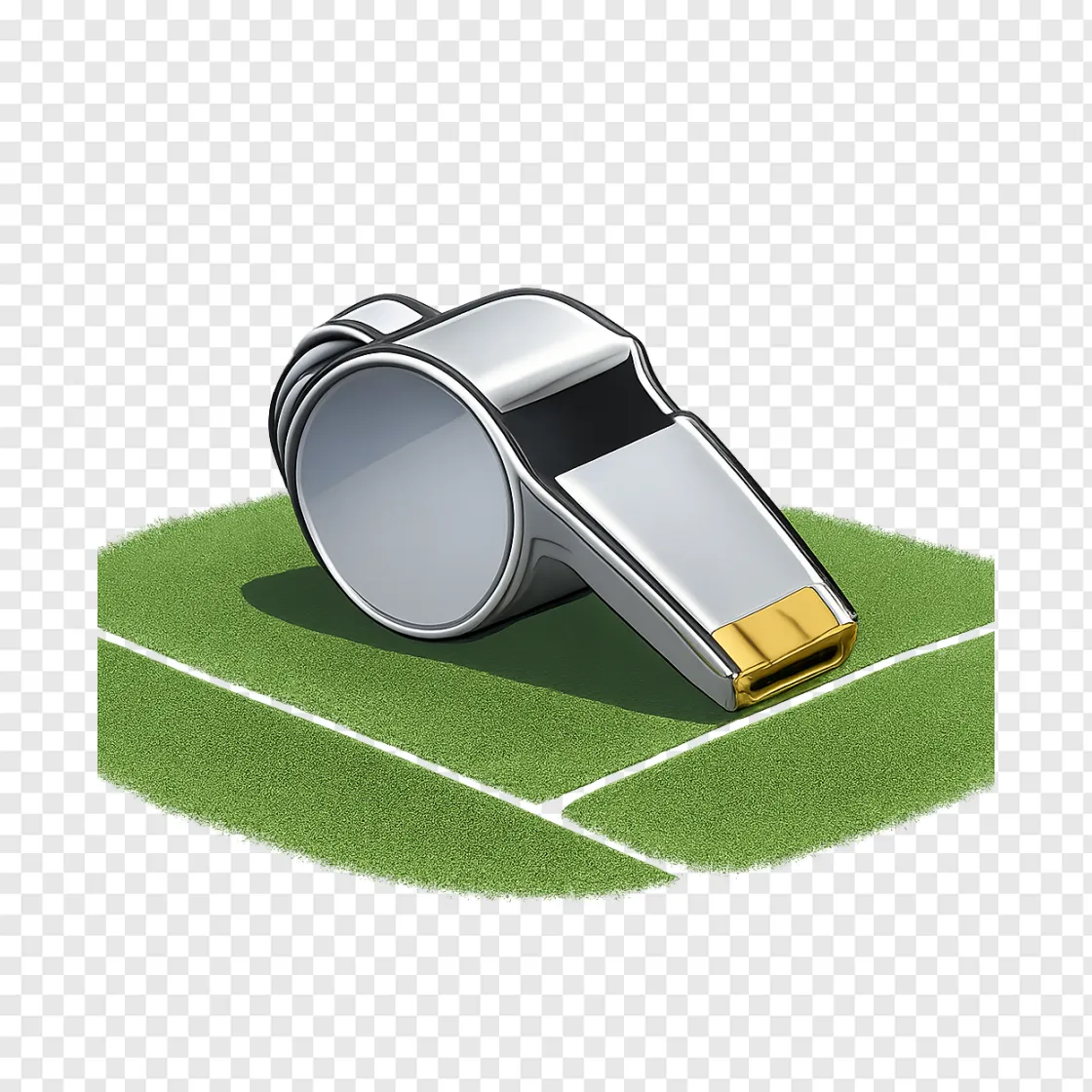 Ted Lasso Coach Whistle PNG Transparent Image